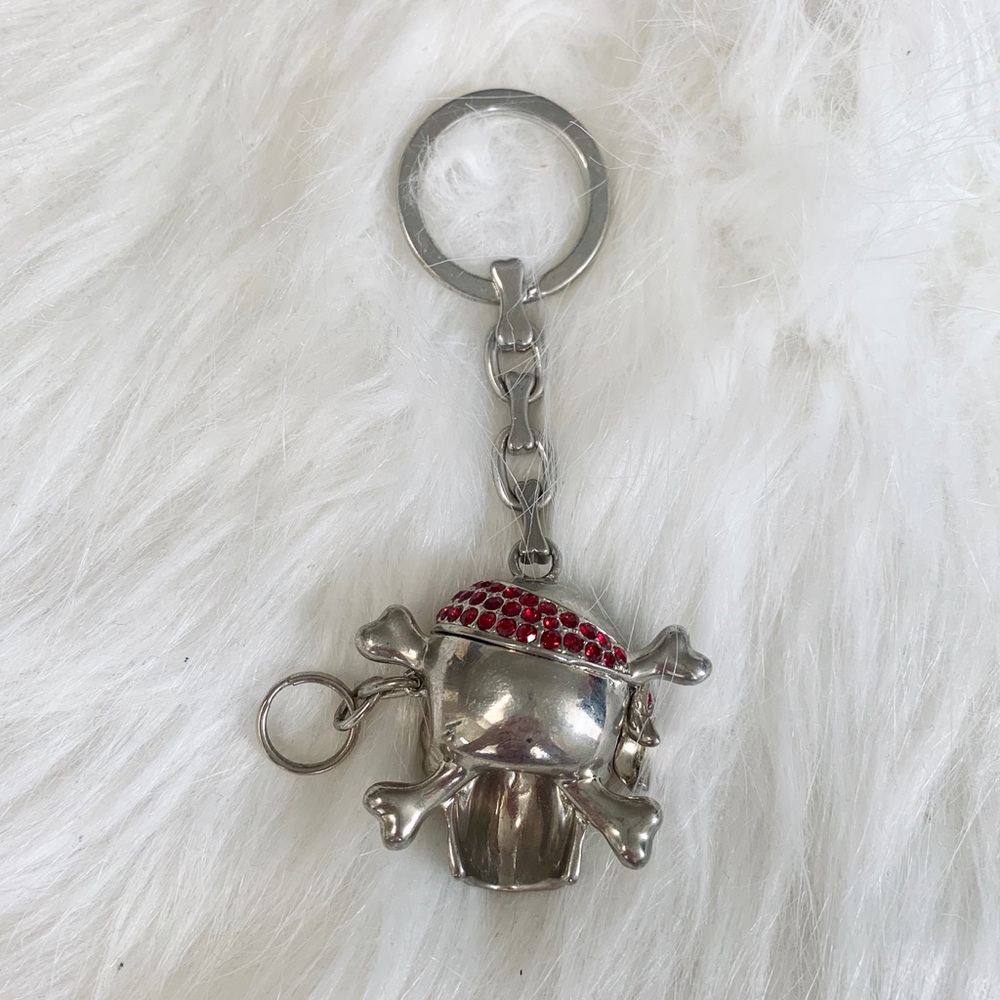 Addison Ross Diamanté Skull Keyring | Made in UK - Picture 2 of 4